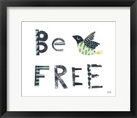 Bird Words I Framed Print