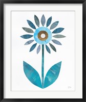 Framed Retro Blooms III