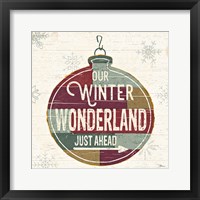 Christmas Signs II Framed Print