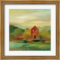 Framed October Farm II