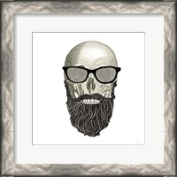 Framed Hipster Skull I