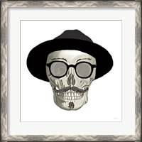 Framed Hipster Skull III