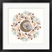 Ocean Mandala IV Framed Print
