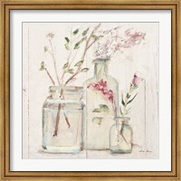 Framed Blossoms on Birch VI