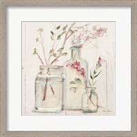 Framed Blossoms on Birch VI
