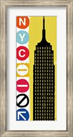 Framed New York City Life Empire