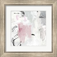 Framed Gray Pink II