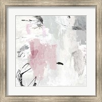 Framed Gray Pink II