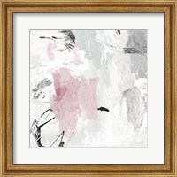 Framed Gray Pink II