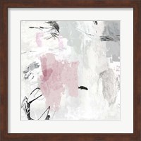 Framed Gray Pink II