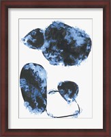 Framed Blue Stone II