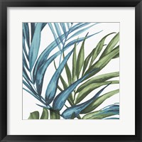 Framed 'Palm Leaves II' border=