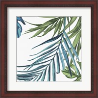 Framed 'Palm Leaves III' border=