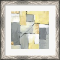 Framed Golden Abstract I