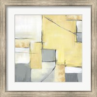 Framed Golden Abstract II