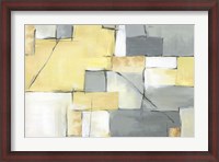 Framed Golden Abstract III