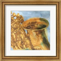 Framed Musical Sax