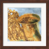 Framed Musical Sax