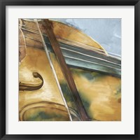 Framed Musical Violin