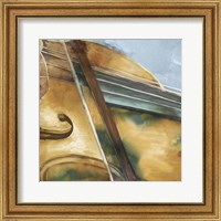 Framed Musical Violin