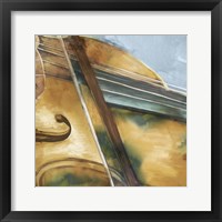 Musical Violin Framed Print