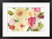 Framed Yellow Roses