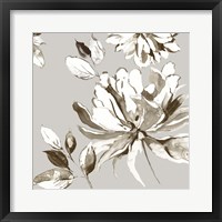 Framed Botanical Gray I