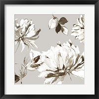 Framed Botanical Gray II