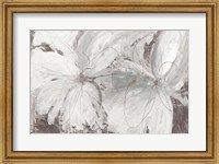 Framed Silver Floral
