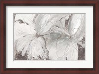 Framed Silver Floral