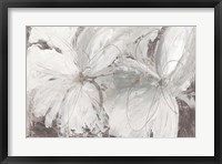 Framed Silver Floral