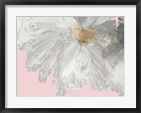 Framed White Peony