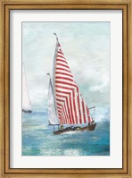 Framed Red sails