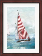 Framed Red sails