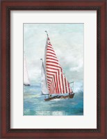 Framed Red sails