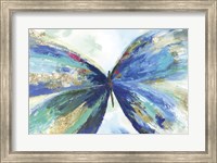 Framed Blue butterfly