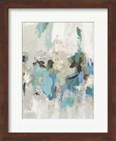 Framed Blue Silver II