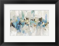 Framed Blue Silver III