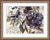 Framed Plum Floral III