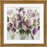 Framed Purple Bouquet