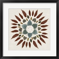 Leaf Pattern III Framed Print