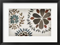 Leaf Pattern V Framed Print