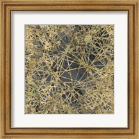 Framed Geometric Gold I