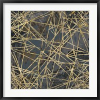 Framed Geometric Gold III