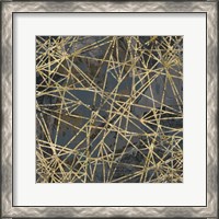 Framed Geometric Gold III