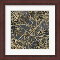 Framed Geometric Gold III