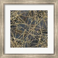 Framed Geometric Gold III