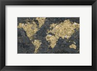 Framed World Map