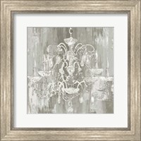 Framed Crystal Chandelier