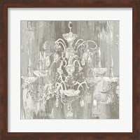 Framed Crystal Chandelier